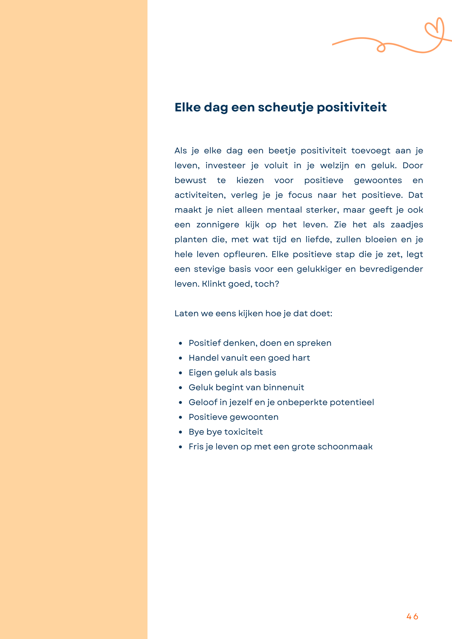Gelukkig zijn, stap voor stap