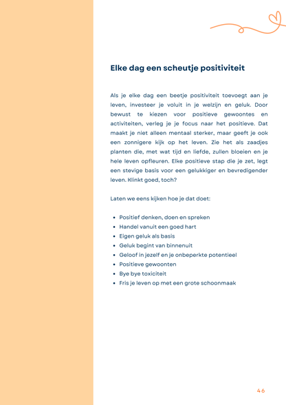 Gelukkig zijn, stap voor stap