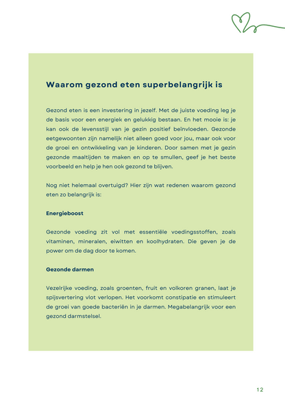 Smakelijk eten en gezond leven